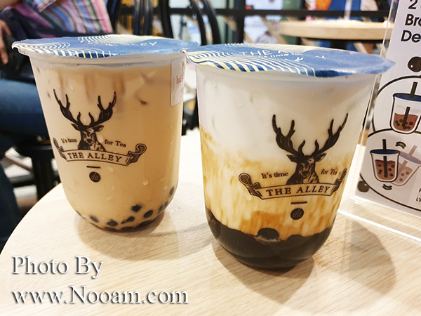 รีวิว ร้าน The Alley ชานมไข่มุกไต้หวัน สาขาแรกในไทย ที่สยามสแควร์วัน อร่อย หอม ฟินมาก