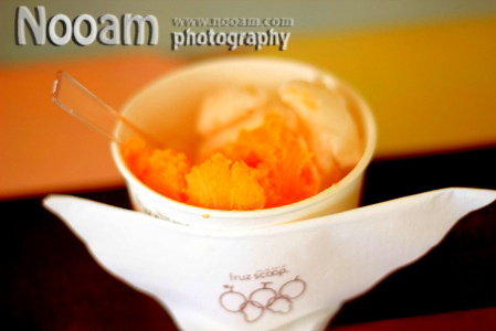 รีวิว ร้านไอติม ร้านไอศกรีม Fruz Scoop ไอติมรสชาติผลไม้ @ ซานโตรินี่ พาร์ค ชะอำ