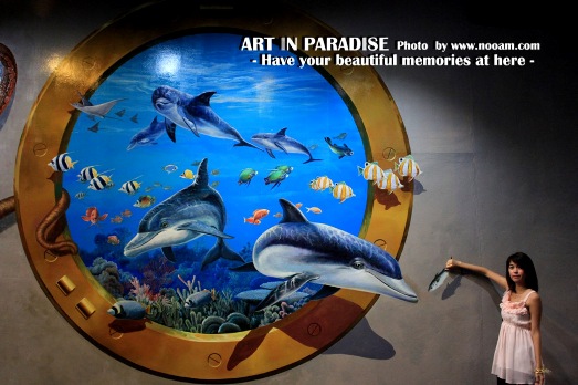 รีวิว Art in Paradise Pattaya (อาร์ท อิน พาราไดซ์) พิพิธภัณฑ์ศิลปะ ภาพวาดสามมิติ (3มิติ) พัทยาเหนือ สาย 2