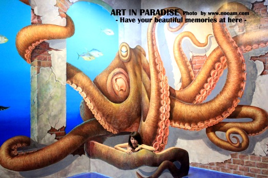 รีวิว Art in Paradise Pattaya (อาร์ท อิน พาราไดซ์) พิพิธภัณฑ์ศิลปะ ภาพวาดสามมิติ (3มิติ) พัทยาเหนือ สาย 2