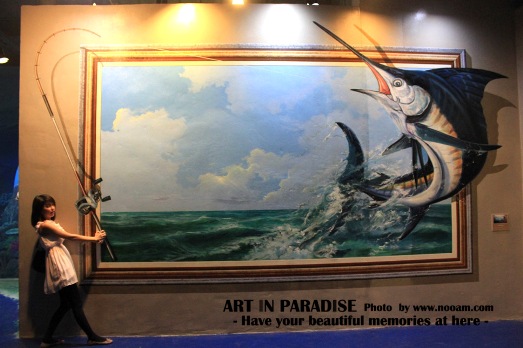 รีวิว Art in Paradise Pattaya (อาร์ท อิน พาราไดซ์) พิพิธภัณฑ์ศิลปะ ภาพวาดสามมิติ (3มิติ) พัทยาเหนือ สาย 2