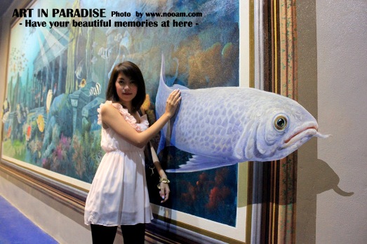 รีวิว Art in Paradise Pattaya (อาร์ท อิน พาราไดซ์) พิพิธภัณฑ์ศิลปะ ภาพวาดสามมิติ (3มิติ) พัทยาเหนือ สาย 2