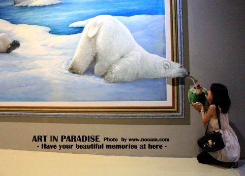 รีวิว Art in Paradise Pattaya (อาร์ท อิน พาราไดซ์) พิพิธภัณฑ์ศิลปะ ภาพวาดสามมิติ (3มิติ) พัทยาเหนือ สาย 2