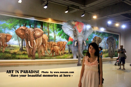 รีวิว Art in Paradise Pattaya (อาร์ท อิน พาราไดซ์) พิพิธภัณฑ์ศิลปะ ภาพวาดสามมิติ (3มิติ) พัทยาเหนือ สาย 2