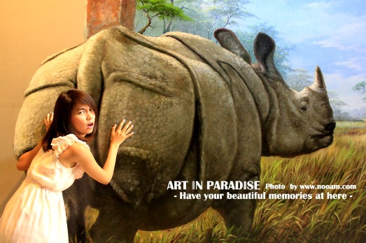 รีวิว Art in Paradise Pattaya (อาร์ท อิน พาราไดซ์) พิพิธภัณฑ์ศิลปะ ภาพวาดสามมิติ (3มิติ) พัทยาเหนือ สาย 2