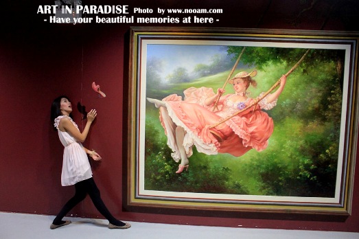 รีวิว Art in Paradise Pattaya (อาร์ท อิน พาราไดซ์) พิพิธภัณฑ์ศิลปะ ภาพวาดสามมิติ (3มิติ) พัทยาเหนือ สาย 2