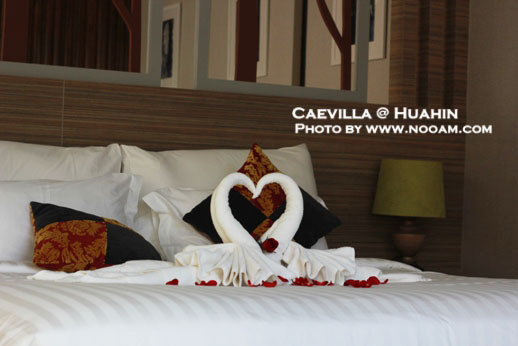 รีวิว รีสอร์ทหัวหิน ซีวิลล่า (Caevilla Huahin) Pool villa สระว่ายน้ำส่วนตัว โรแมนติก บรรยากาศดี