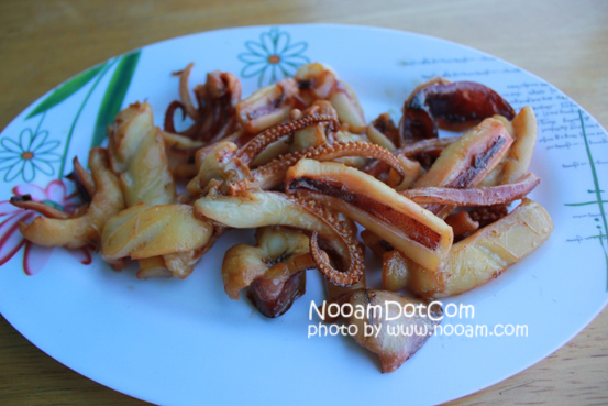 รีวิวร้านอาหาร ครัวลุงหมึก ปลาหลอด ซีฟู๊ด (Seafood) ประจวบคีรีขันธ์