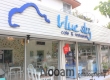 รีวิว ร้าน Blue Sky Cafe & Restaurant (บลู สกาย คาเฟ่) ร้านอาหารน่ารักๆ ชิมเค้กโฮมเมดชิ้นโต ข้าวผัดปลาสลิดและข้าวไข่ระเบิดแสนอร่อย