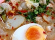 ชวนชิม ร้านก๋วยเตี๋ยวปลาเมืองทอง ก๋วยเตี๋ยวต้มยำปลาไข่ต้ม พร้อมขนมจีบ ปอเปี๊ย ปลาลวกจิ้ม และข้าวคลุกกะปิ