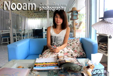 รีวิว ร้าน Blue Sky Cafe & Restaurant (บลู สกาย คาเฟ่) ร้านอาหารน่ารักๆ ชิมเค้กโฮมเมดชิ้นโต ข้าวผัดปลาสลิดและข้าวไข่ระเบิดแสนอร่อย