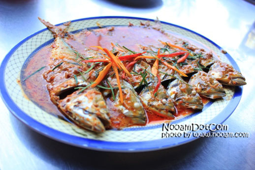 เมนู ฉู่ฉี่ปลาทู รีวิว ร้านเพื่อน ร้านอาหารอร่อย ย่านอัมพวา อาหารสด ราคาไม่แพง เคยออกรายการผู้หญิงถึงผู้หญิง พร้อมแผนที่