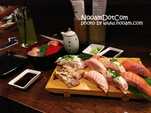 รีวิว Sushi Den ร้านซูชิปลาดิบสายพานหมุน อร่อยๆ สาขาเซ็นทรัลลาดพร้าว