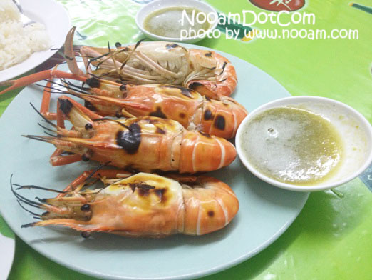 รีวิว ร้านชาญซีฟู๊ด อาหารทะเลสดอร่อย ราคาไม่แพง อยู่บนถนนราชพฤกษ์ นนทบุรี