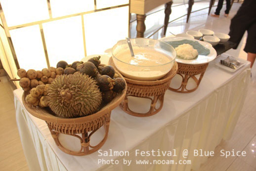 รีวิว บุฟเฟ่ต์นานาชาติอร่อยๆ ที่ห้องอาหารบลูสไปซ์ (BlueSpice) โรงแรมแกรนด์เซนเตอร์พอยต์ เทอร์มินัล 21 สี่แยกอโศก ถนนสุขุมวิท