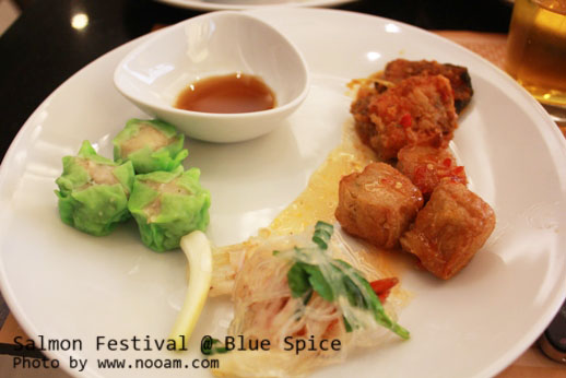 รีวิว บุฟเฟ่ต์นานาชาติอร่อยๆ ที่ห้องอาหารบลูสไปซ์ (BlueSpice) โรงแรมแกรนด์เซนเตอร์พอยต์ เทอร์มินัล 21 สี่แยกอโศก ถนนสุขุมวิท