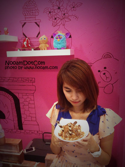 Happy Freeze Icecream ร้านไอติมเกล็ดหิมะ อร่อย ร้านน่ารัก อยู่ใกล้ ม.หอการค้า