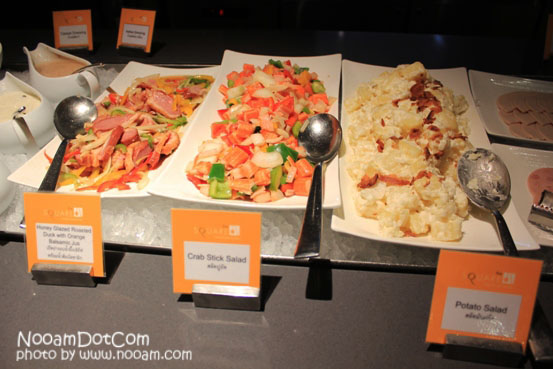 พาชิม บุฟเฟ่ต์นานาชาติอร่อยๆที่ห้องอาหาร The Square โรงแรม โนโวเทล แพลตตินั่ม ประตูน้ำ ( Novotel Platinum Pratunam)