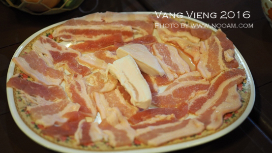 รีวิวร้านหมูกระทะอร่อยๆ ราคาไม่แพง ใกล้ที่พักดังๆ ที่วังเวียง ประเทศลาว