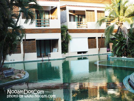 รีวิวที่พักหัวหิน The Hideaway Resort Huahin ห้องพักแบบ Jacuzzi pool side เงียบสงบ ใกล้ร้านอาหาร
