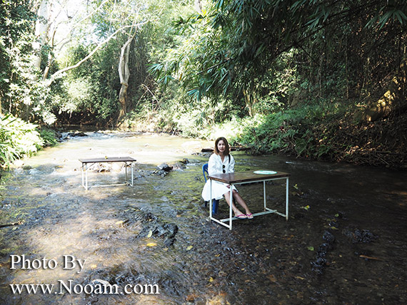 รีวิว ร้าน จิบแฟ แช่น้ำ บ้านภาคิน ห้วยยื่น คาเฟ่น่ารัก นั่งเอาเท้าจุ่มน้ำเพลินๆ ริมธารน้ำใส จังหวัดน่าน