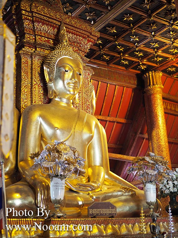 รีวิววัดภูมินทร์ น่าน ชมจิตรกรรมฝาผนัง ปูม่าน ย่าม่าน ภาพกระซิบรักที่ขึ้นชื่อ สุดแสนโรแมนติก