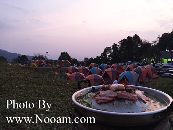 รีวิว ดอยเสมอดาว กินหมูกระทะ ชมทะเลหมอก ใกล้ผาหัวสิงห์ จังหวัดน่าน