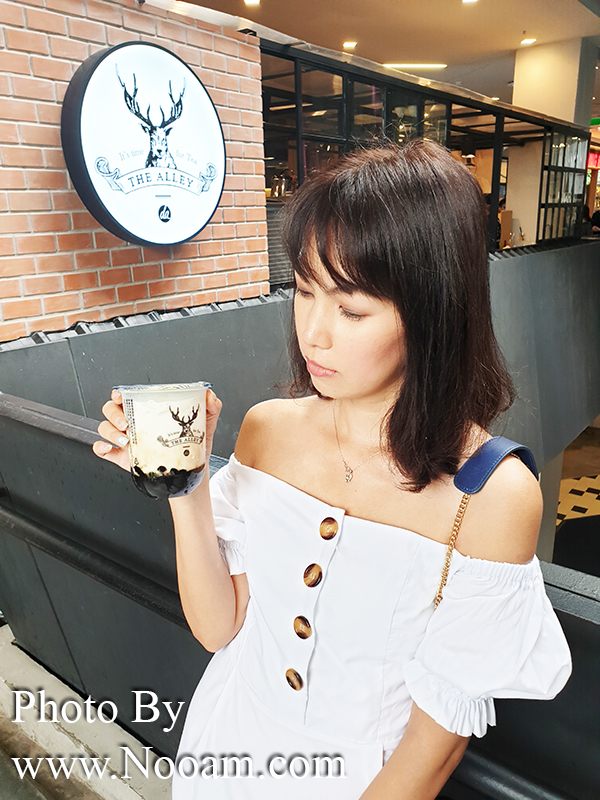 รีวิว ร้าน The Alley ชานมไข่มุกไต้หวัน สาขาแรกในไทย ที่สยามสแควร์วัน อร่อย หอม ฟินมาก