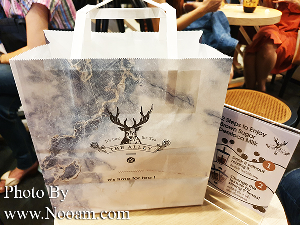 รีวิว ร้าน The Alley ชานมไข่มุกไต้หวัน สาขาแรกในไทย ที่สยามสแควร์วัน อร่อย หอม ฟินมาก